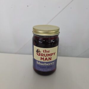 The Grumpy Man blue berry pepper jelly 10oz